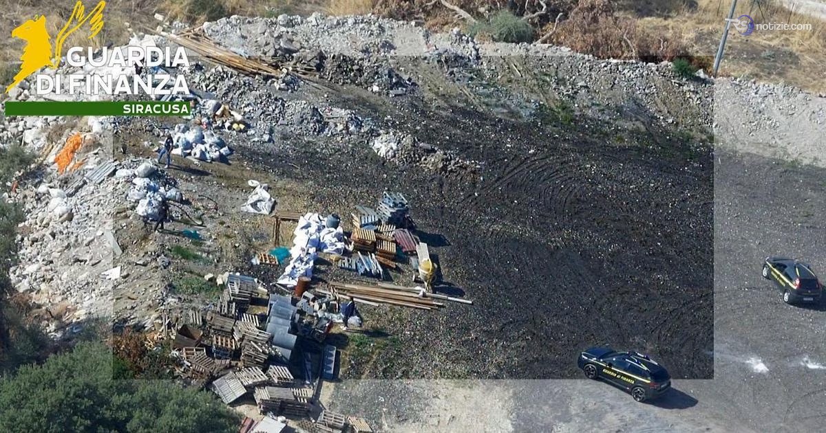 Francofonte, sequestrata discarica abusiva di 6mila metri quadrati