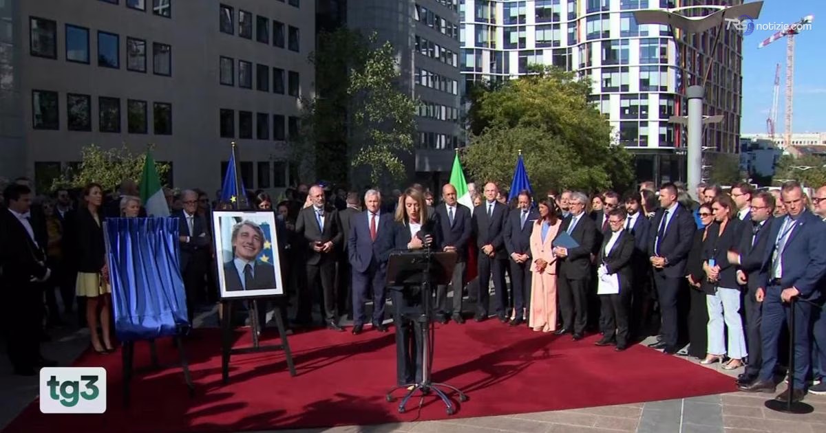 Bruxelles intitola un edificio a Sassoli: il ricordo delle istituzioni europee