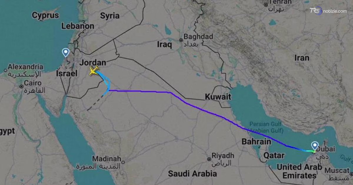 Volo Flydubai, l'aereo diretto a Tel Aviv viene deviato in Arabia Saudita