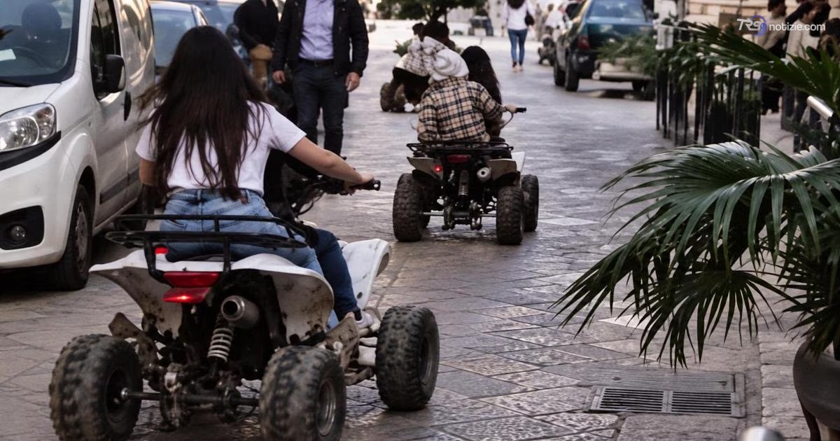 Palermo, quad fuori controllo per le vie del centro: 15 sequestri