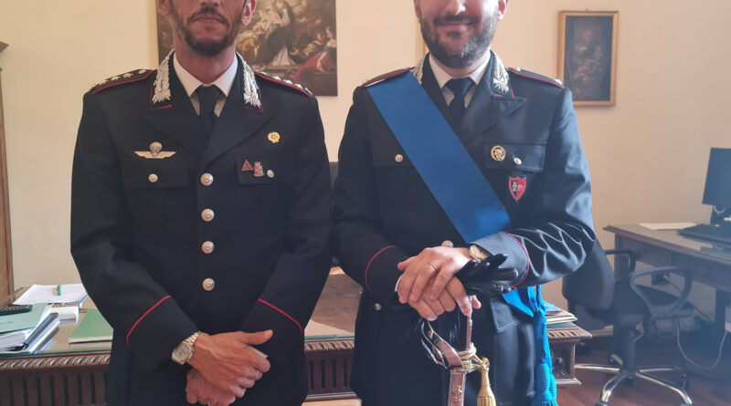 Ribera, il Sottotenente Antonio Petronico nuovo Comandante della Tenenza dei Carabinieri