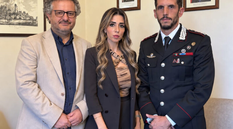 Agrigento, i vertici di AICA incontrano il nuovo comandante provinciale dei Carabinieri Federico Palmieri