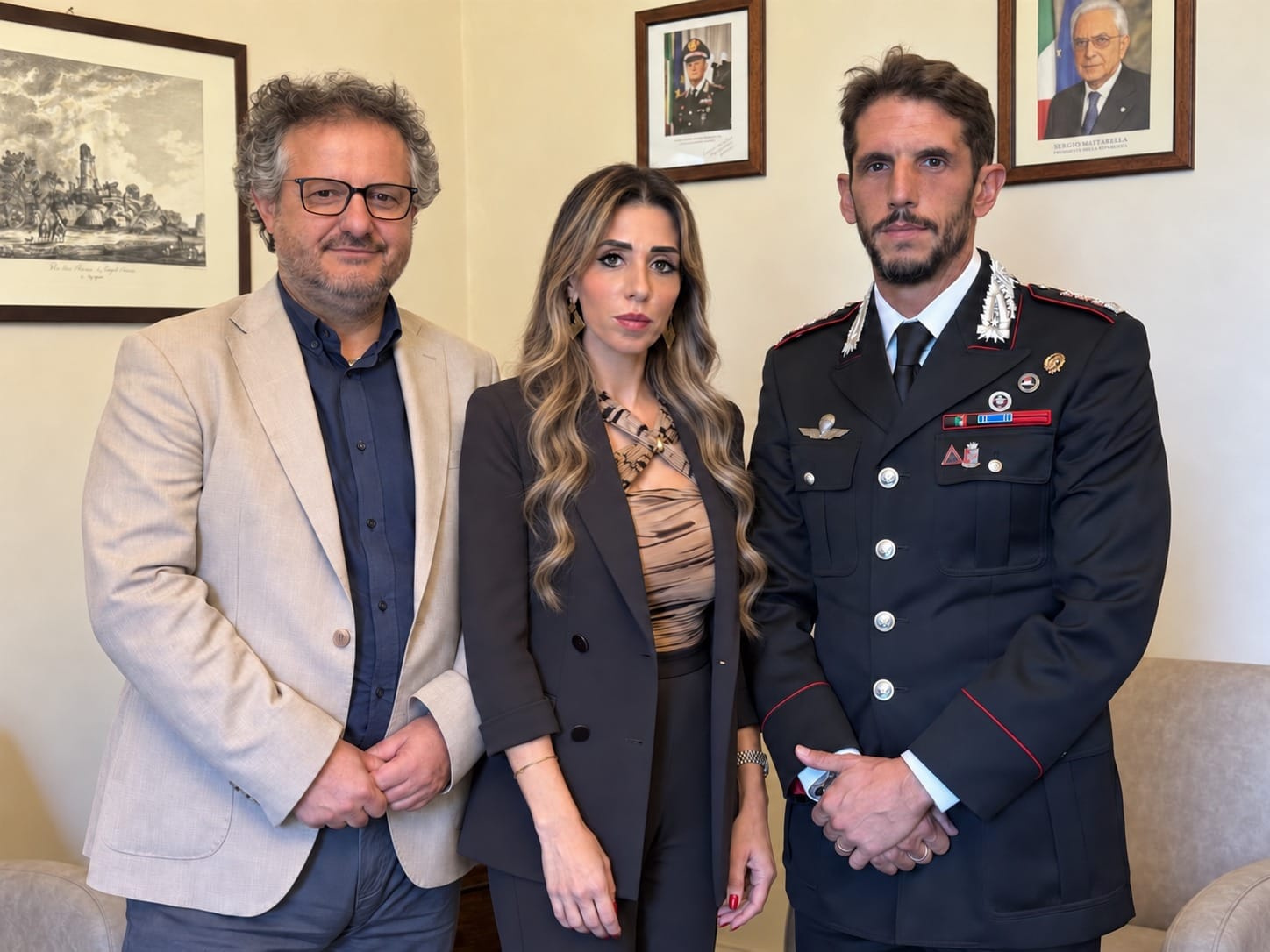 Agrigento, i vertici di AICA incontrano il nuovo comandante provinciale dei Carabinieri Federico Palmieri