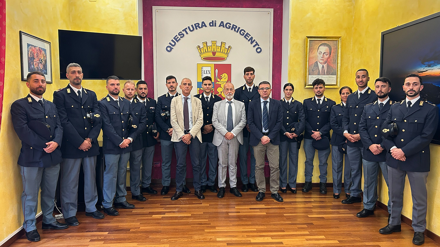 Agrigento, quindici nuovi agenti e assistenti rafforzano la Polizia di Stato in provincia