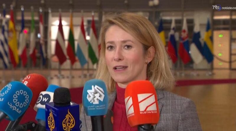 Kallas:"Prepariamoci ad attacchi russi"
