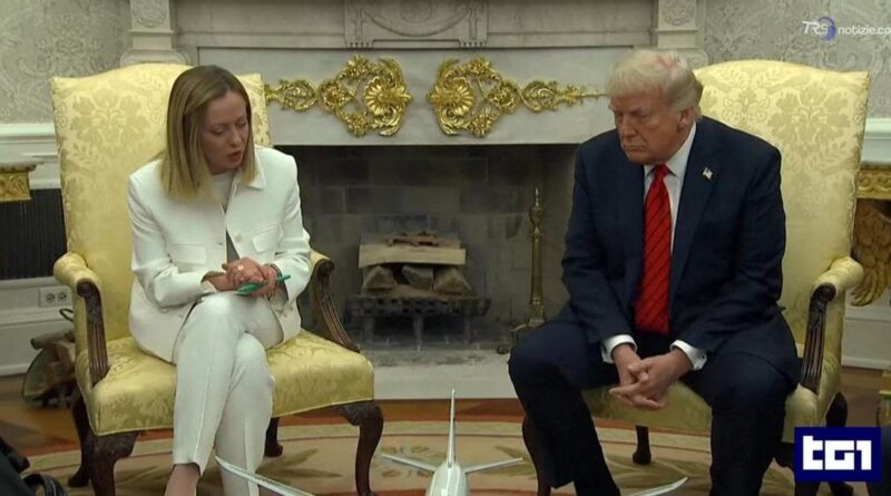 Trump:"Il mio rapporto con Meloni è molto buono"