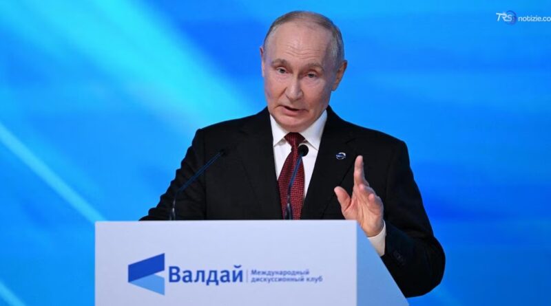 Putin: non attacchiamo, ma pronti reagire
