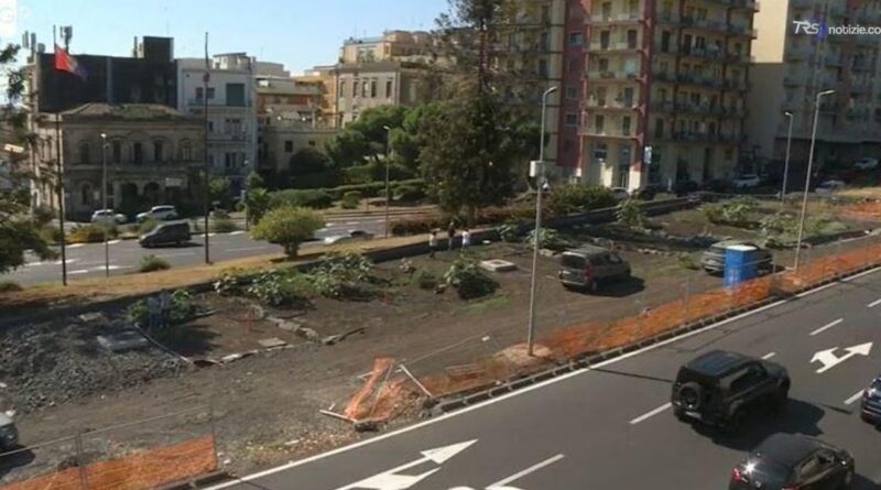 Catania, un giardino della pioggia contro le bombe d'acqua