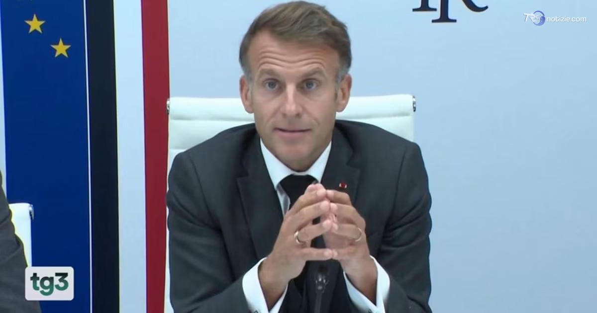 G7, Macron: "Lavoreremo insieme alla riduzione dei prezzi dei carburanti"