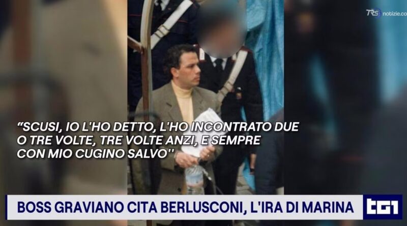 Il boss Graviano: “Negli anni ’70 mio nonno fece una società con Silvio Berlusconi”