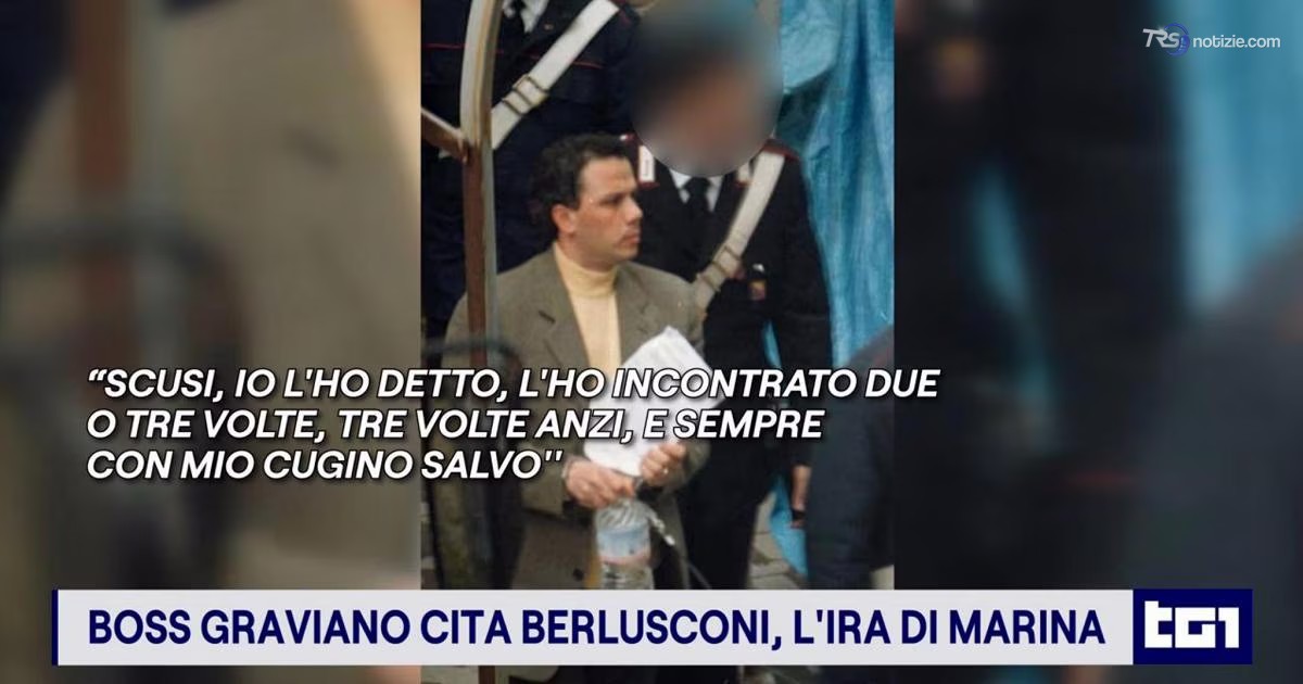 Il boss Graviano: “Negli anni ’70 mio nonno fece una società con Silvio Berlusconi”