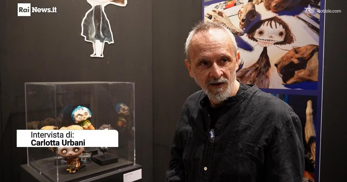 Stefano Bessoni, burattini e stop-motion di pinocchio a Romics