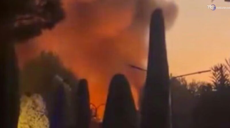 Maxi incendio al campeggio di Peschiera del Garda, le fiamme divampate dalle case mobili