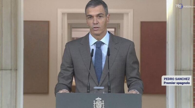 Sanchez: elezioni anticipate 29 novembre