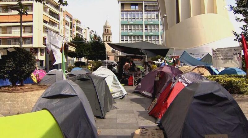 Le tende di Madrid e i costi della casa