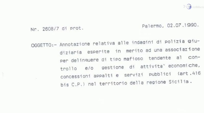 Il dossier mafia-appalti, prima e dopo Giammanco