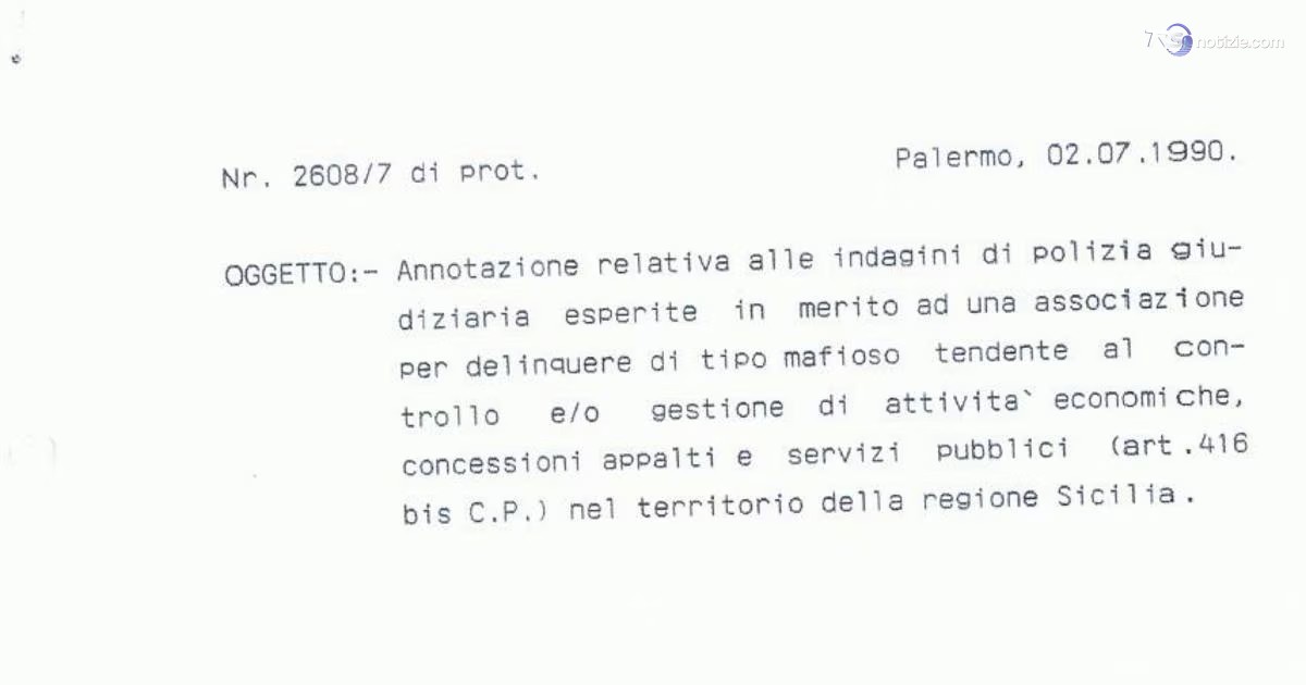 Il dossier mafia-appalti, prima e dopo Giammanco