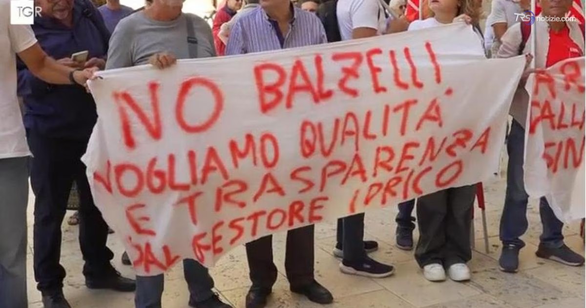 A Siracusa la protesta dopo i difficili mesi estivi senza acqua
