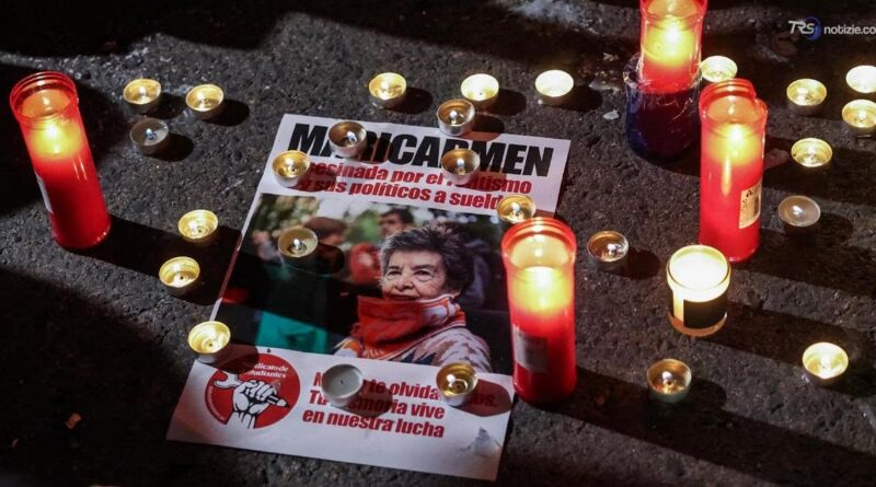 In memoria di Maricarmen, la marcia silenziosa di Madrid