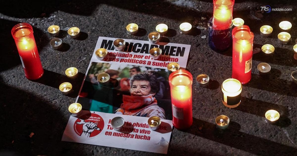 In memoria di Maricarmen, la marcia silenziosa di Madrid
