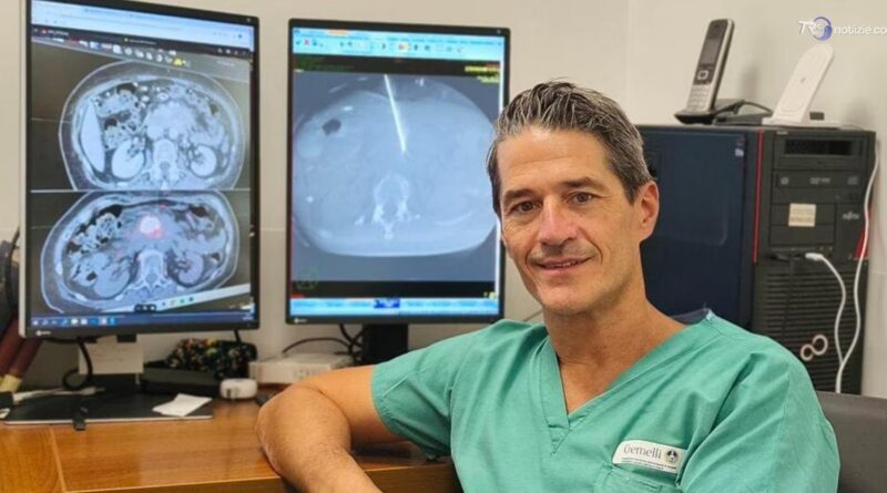 Tumore del pancreas non operabile, al Gemelli primo intervento al mondo con la “colla” radioattiva
