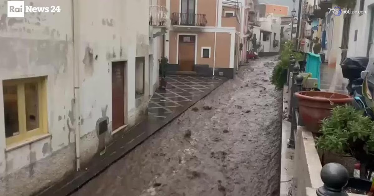 Nubifragi e bombe d'acqua al Centro-Sud