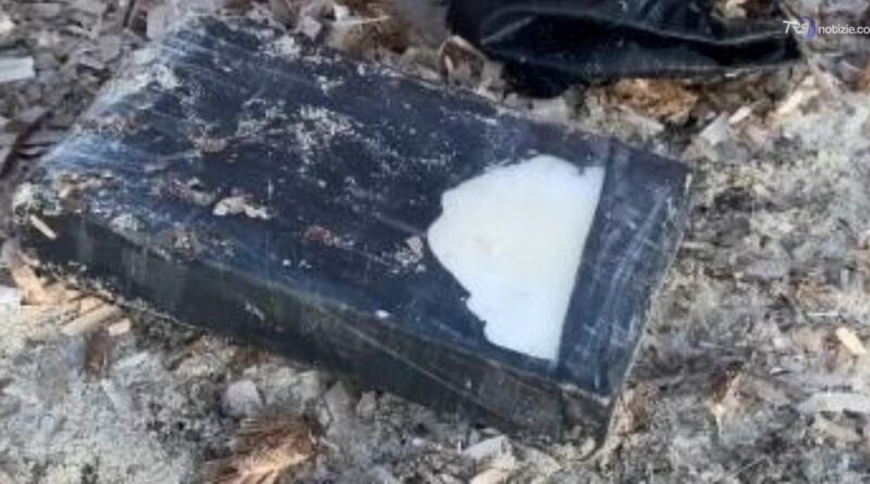Sardegna, trovato a Calasetta un involucro con un chilo di cocaina. Il video virale sui social