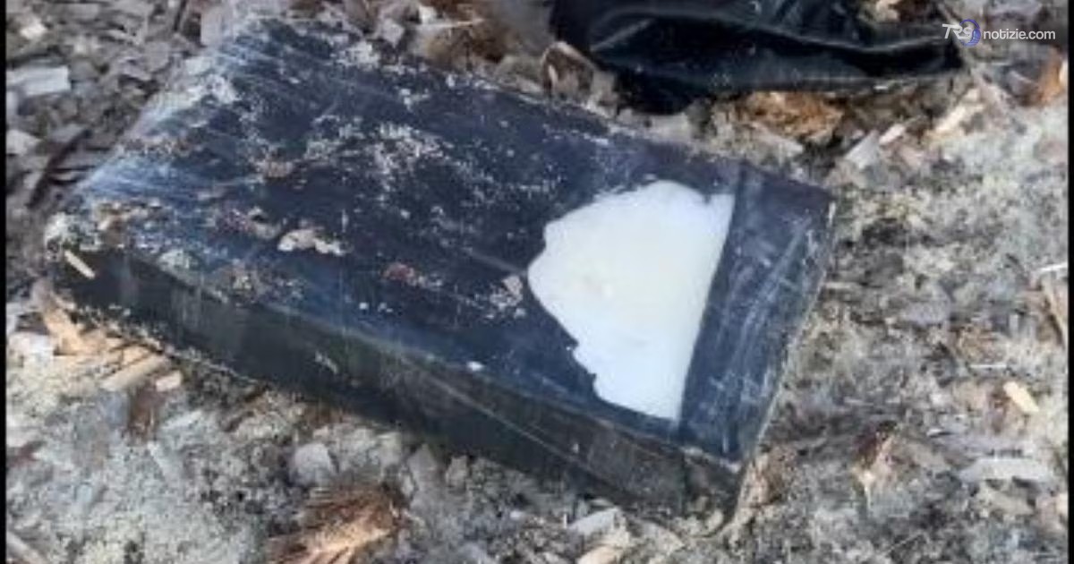 Sardegna, trovato a Calasetta un involucro con un chilo di cocaina. Il video virale sui social
