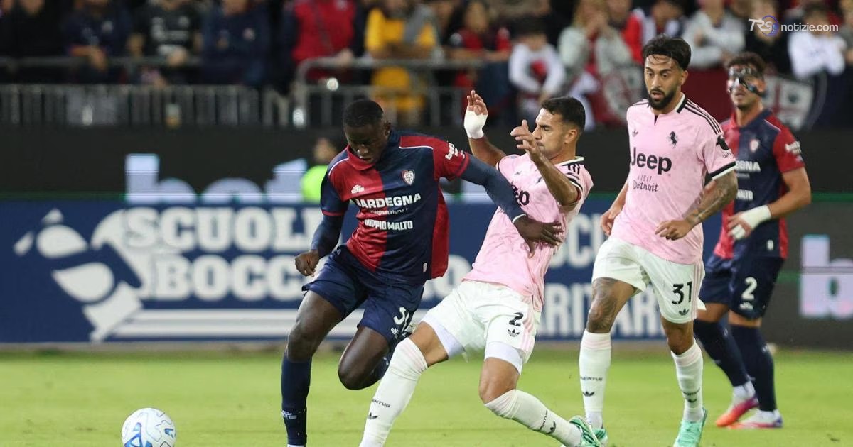Serie A. Cagliari-Juventus 1-1, la sintesi della partita