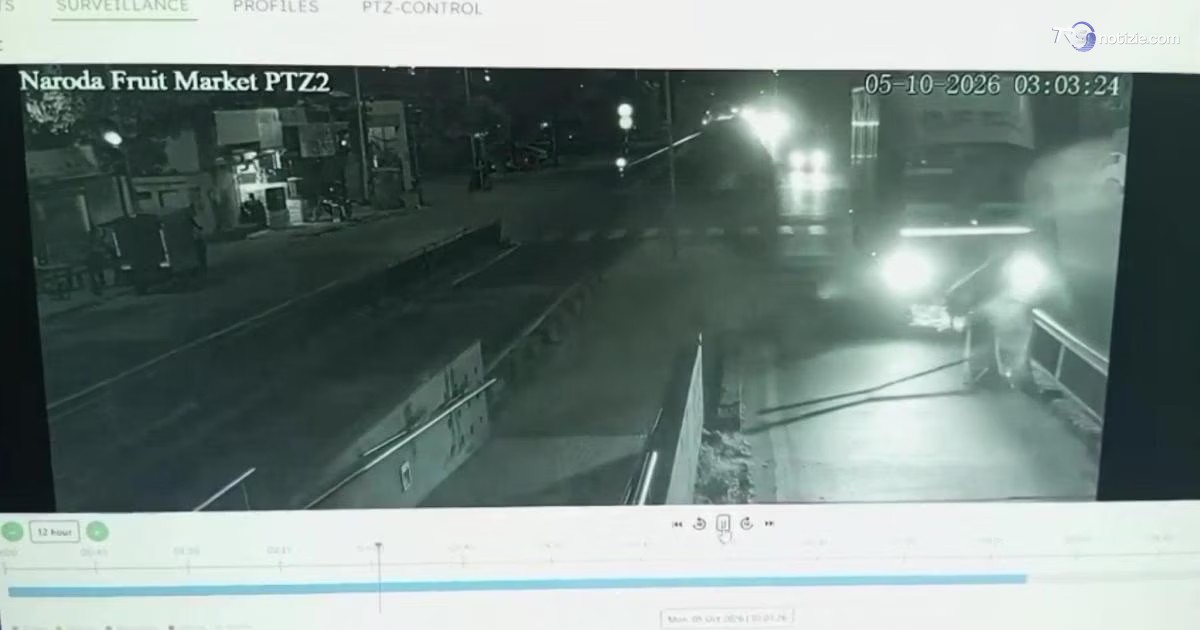 Camion impazzito fuori controllo sfonda guardrail vicino a una stazione degli autobus