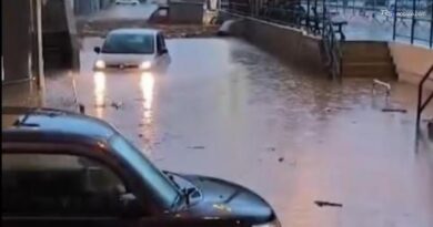 Lipari, un altro nubifragio: allagati il corso e il porto