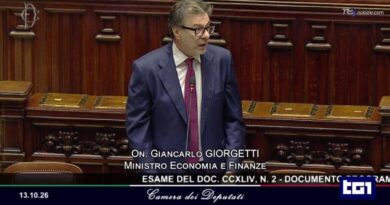 Giorgetti alla Camera illustra le linee guida del documento programmatico di finanza pubblica