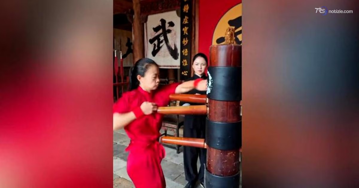 Ragazza prodigio del Kung Fu: a soli 16 anni il suo allenamento lascia tutti senza parole