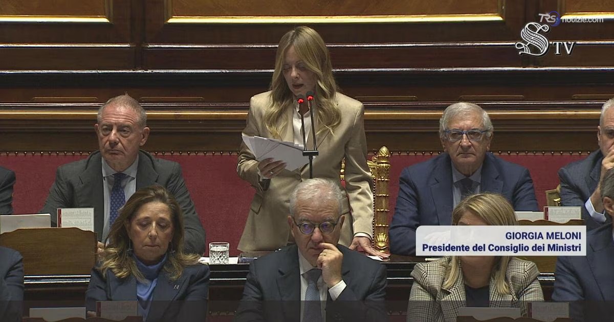 La premier Meloni al Senato: “L’Ue chiamata a scelte sempre più complesse”
