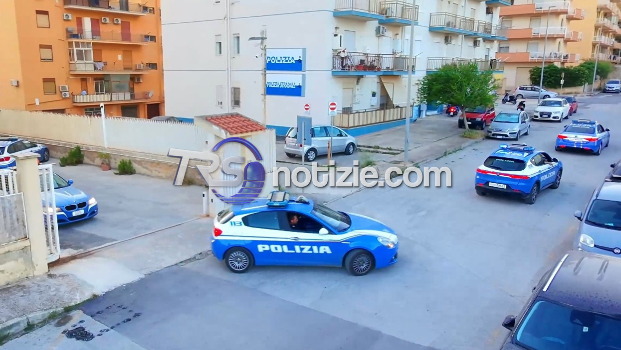 Sciacca, controlli straordinari della Polizia: 295 persone identificate, 21 sanzioni e due veicoli sequestrati