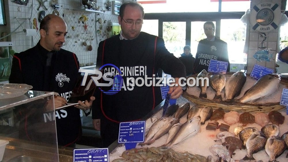 Porto Empedocle, sequestrati 270 chili di pesce: due commercianti denunciati e multe per 54 mila euro