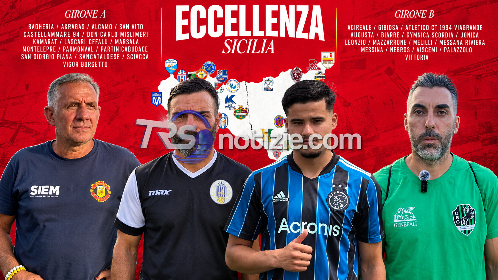 Eccellenza, giornata di scossoni: Garufo esonerato a Sciacca, Mutolo lascia il Montelepre. Novità anche per Giarre e Kamarat