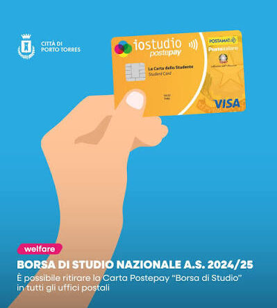 Borse di studio 2025/2026, disponibili le Carte Postepay per gli studenti beneficiari