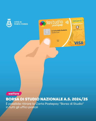 Borse di studio 2025/2026, disponibili le Carte Postepay per gli studenti beneficiari