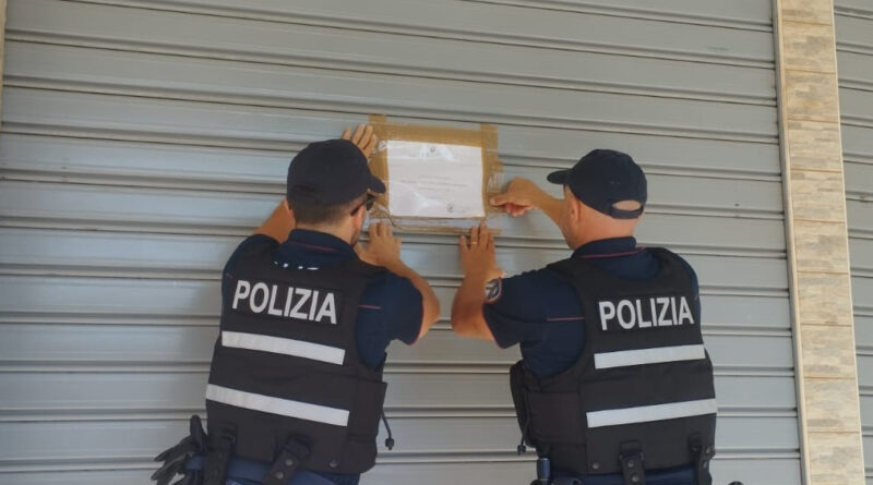 Palma di Montechiaro, sospesa per sette giorni l’attività di un pubblico esercizio