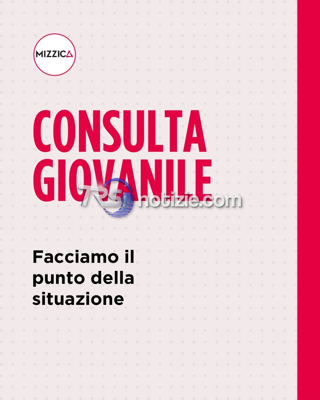 Consulta Giovanile, Mizzica chiede di sbloccare il regolamento in Consiglio comunale