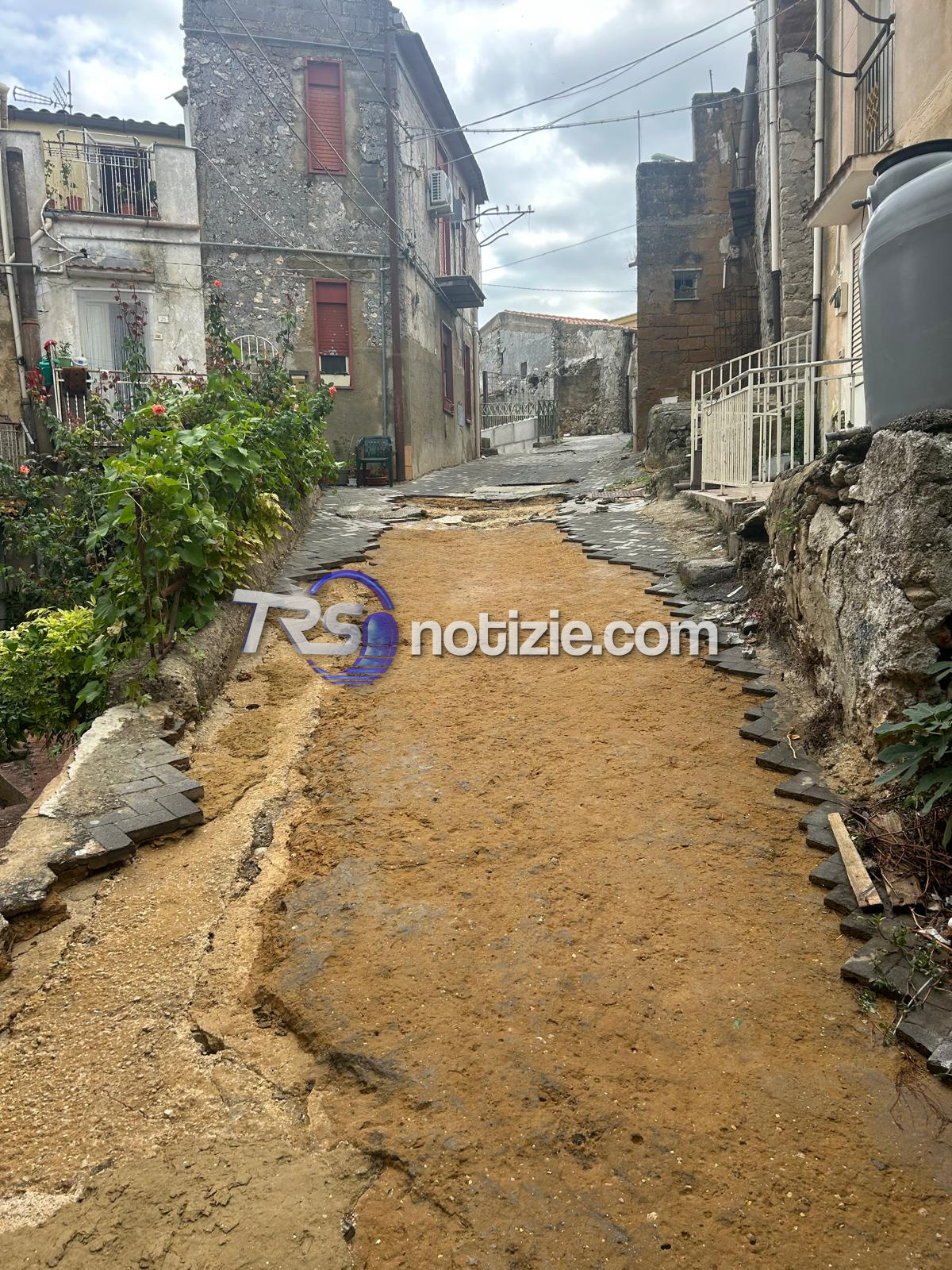 Allerta meteo arancione, danni a Grotte: nell’Agrigentino piogge intense, mentre a Sciacca cadono poche gocce