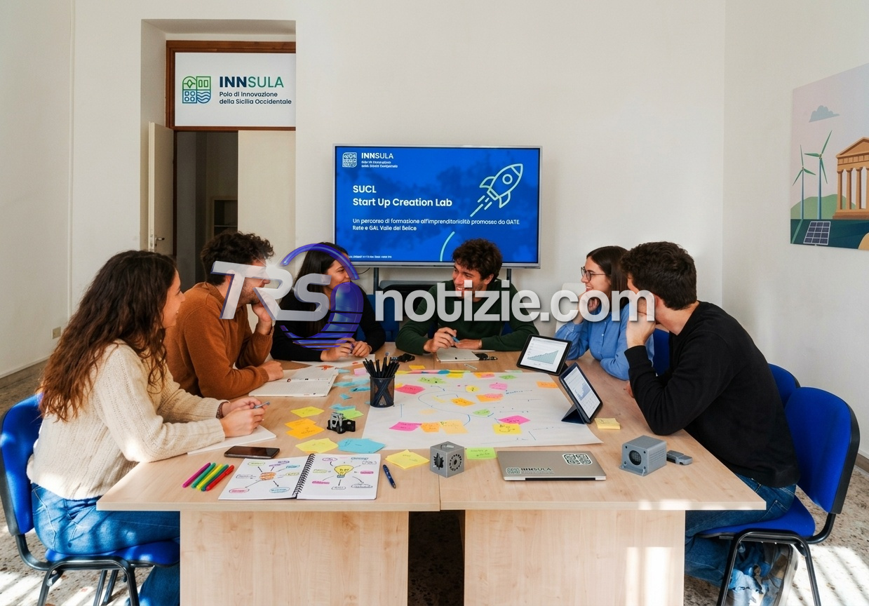Partanna, finanziato il progetto INN-SO: accelerazione per 15 startup innovative e contributi fino a 50 mila euro