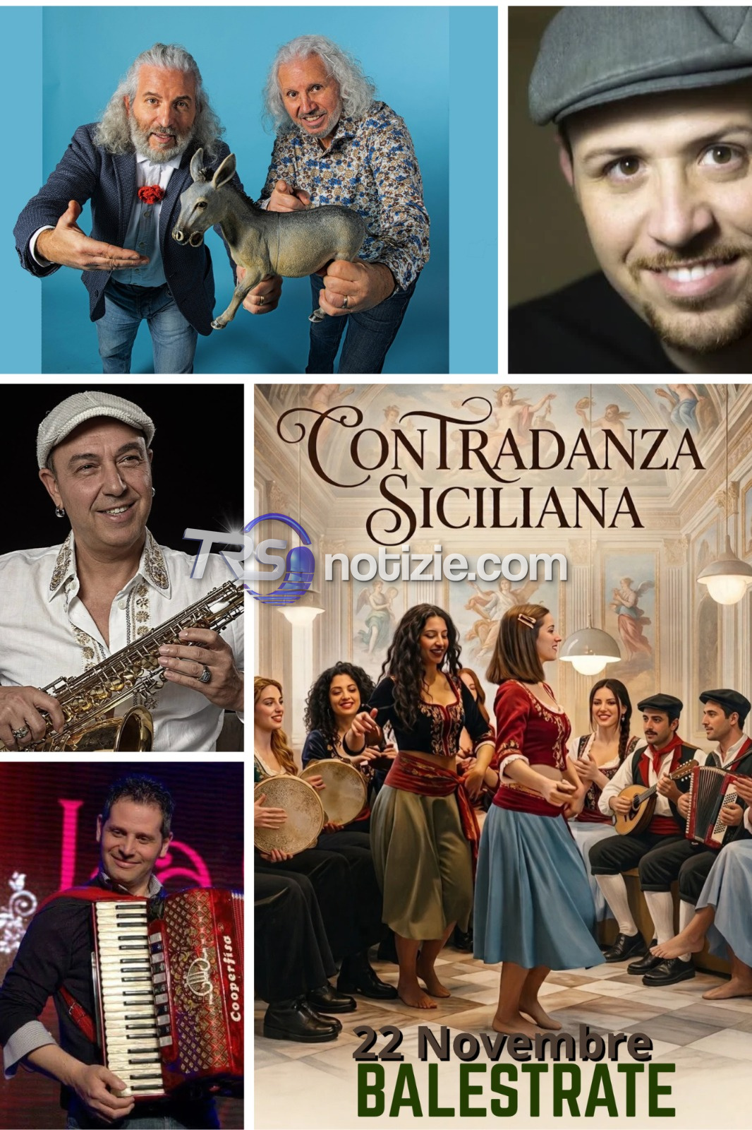 La Contradanza Siciliana rivive in chiave moderna: nuovo progetto musicale di Calandra & Calandra, Nanà, Peppe Corsale e Massimo Scalici