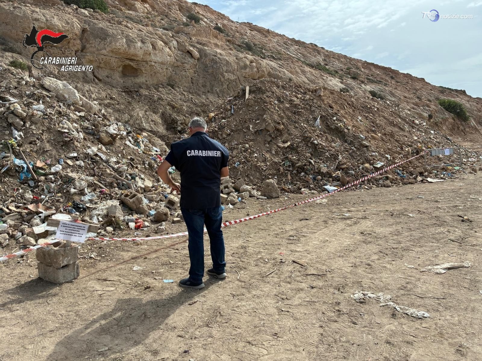 Rifiuti a Lampedusa, sette denunciati: c’è anche il sindaco