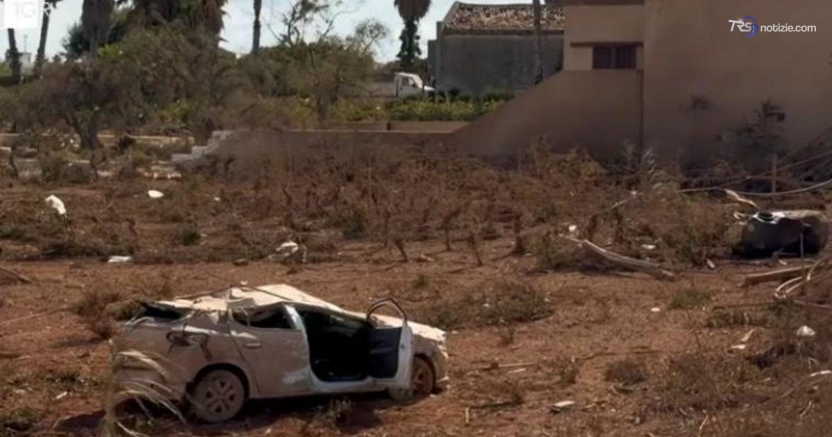 Marsala, il giorno dei funerali della vittima delle trombe d’aria