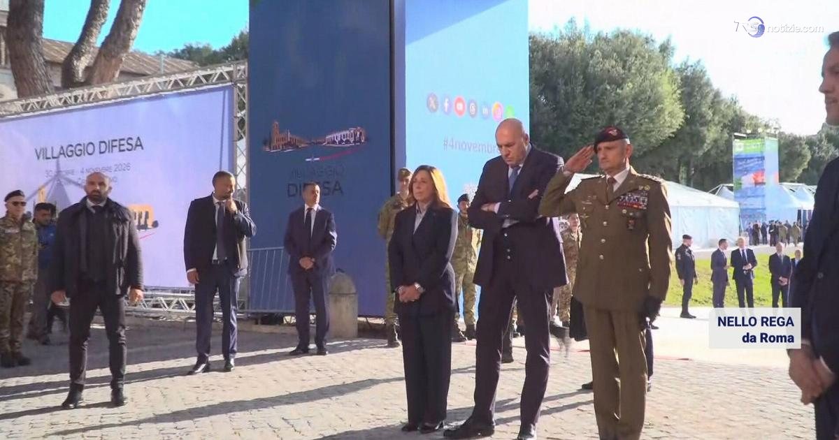 Roma, il villaggio della Difesa diventa un “spazio di raccoglimento e memoria”