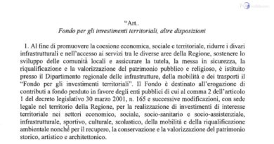 La manovrina e il ‘tesoro’ dei sindaci all’Ars, fondi per 5,5 milioni di euro
