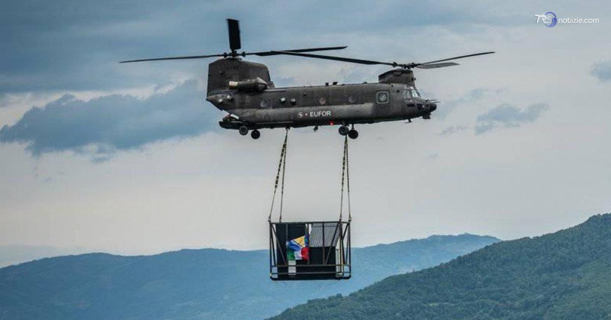 Elicottero italiano precipita in Bosnia