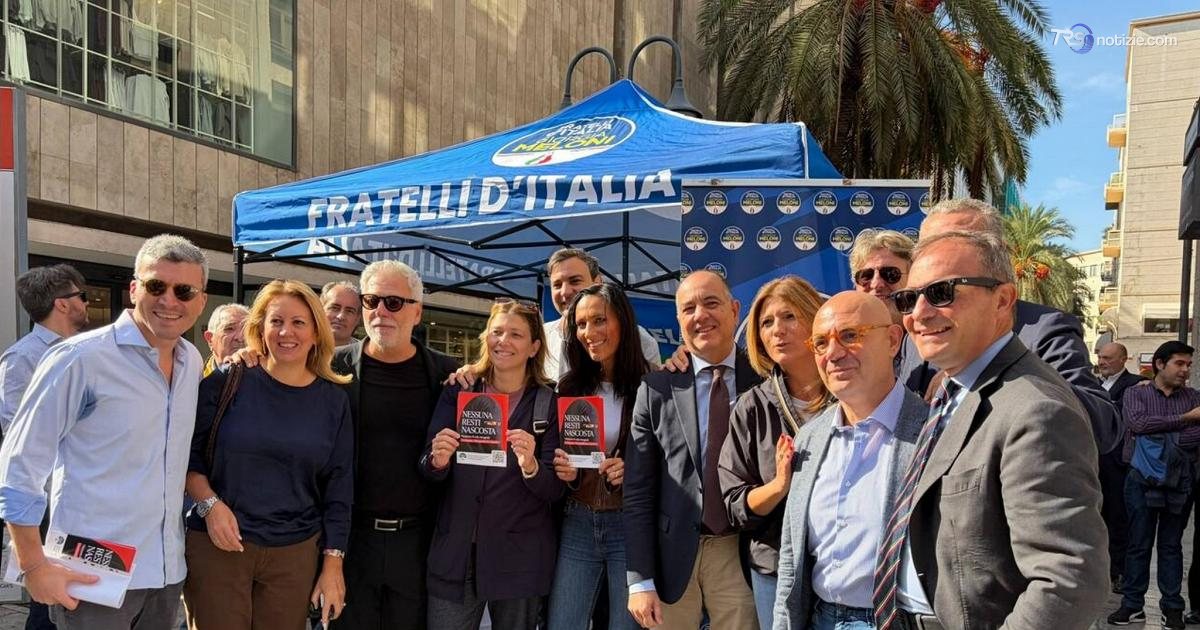 “Nessuna resti nascosta” l’iniziativa di Fratelli d’Italia in piazza Politeama